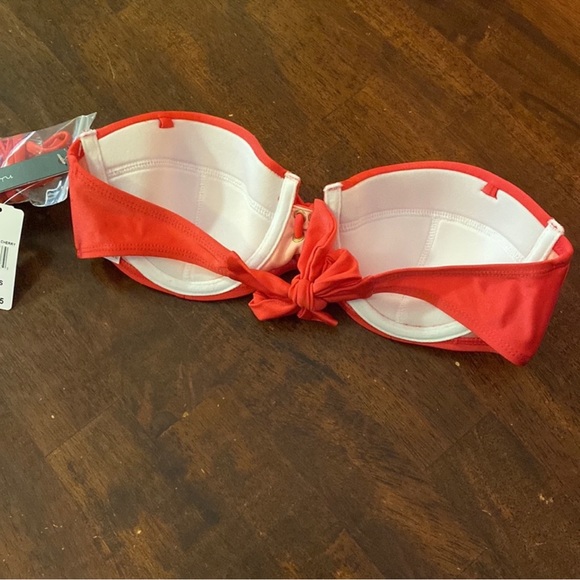 Corset Style Tie Back Bikini Top - Picture 3 of 3